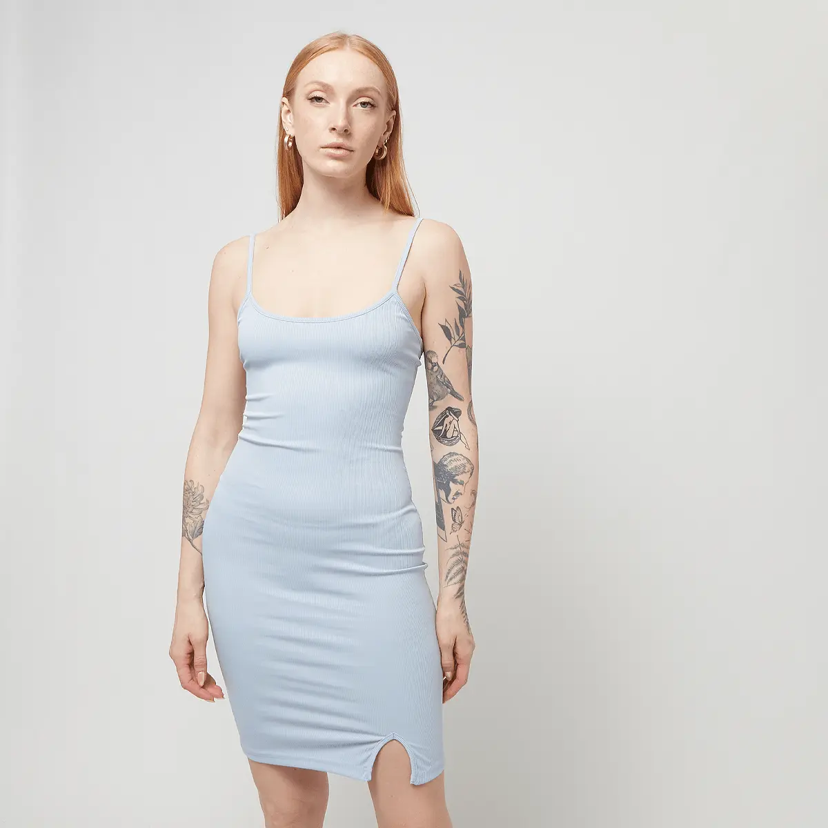

Платье Sixth June Ribbed Mini Shortsleeve, синий/серебристый