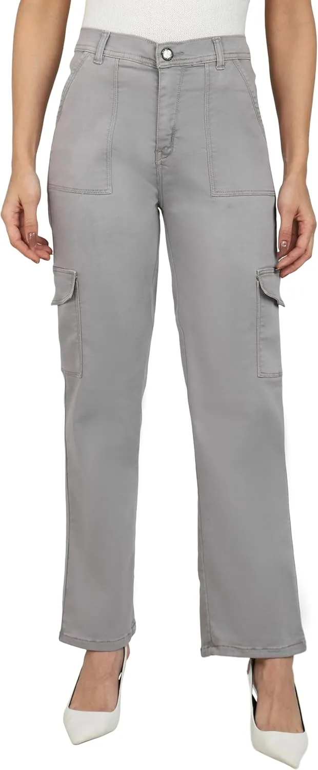 

Женские джинсы карго Relaxed Fit Mid Rise NIFTY