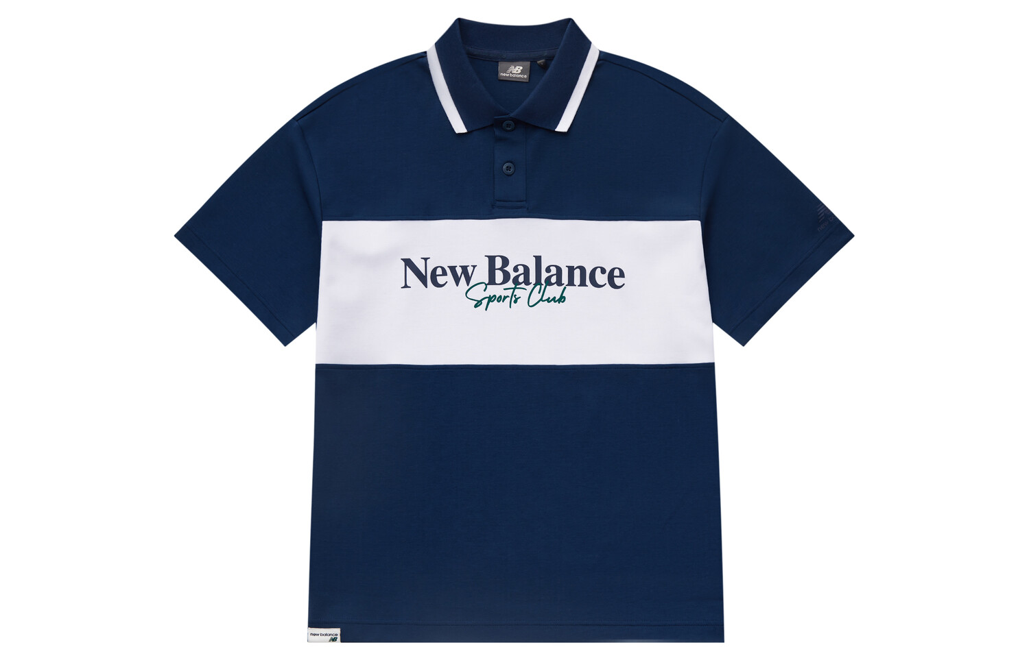 

Мужская рубашка поло New Balance, цвет Blue