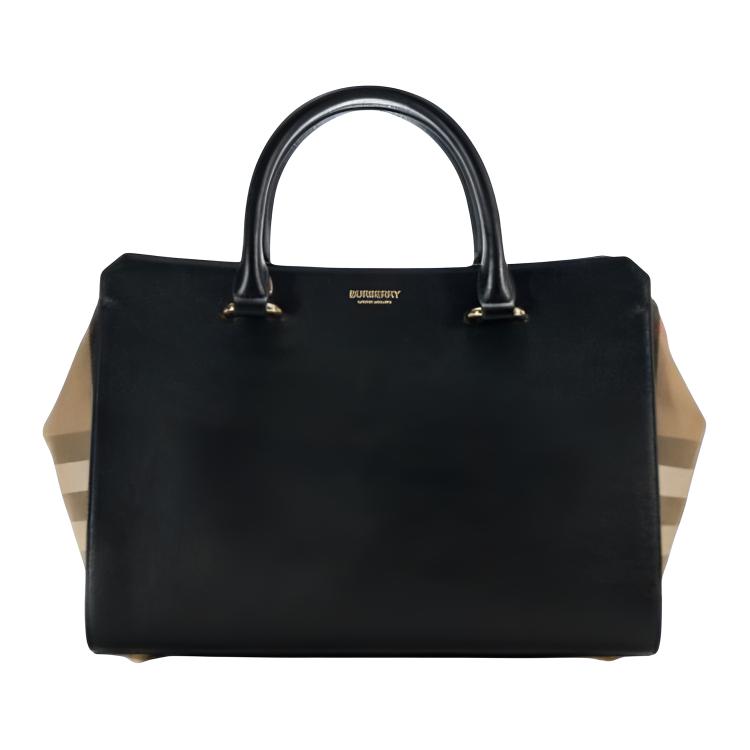 

Burberry Кожаная сумка тоут