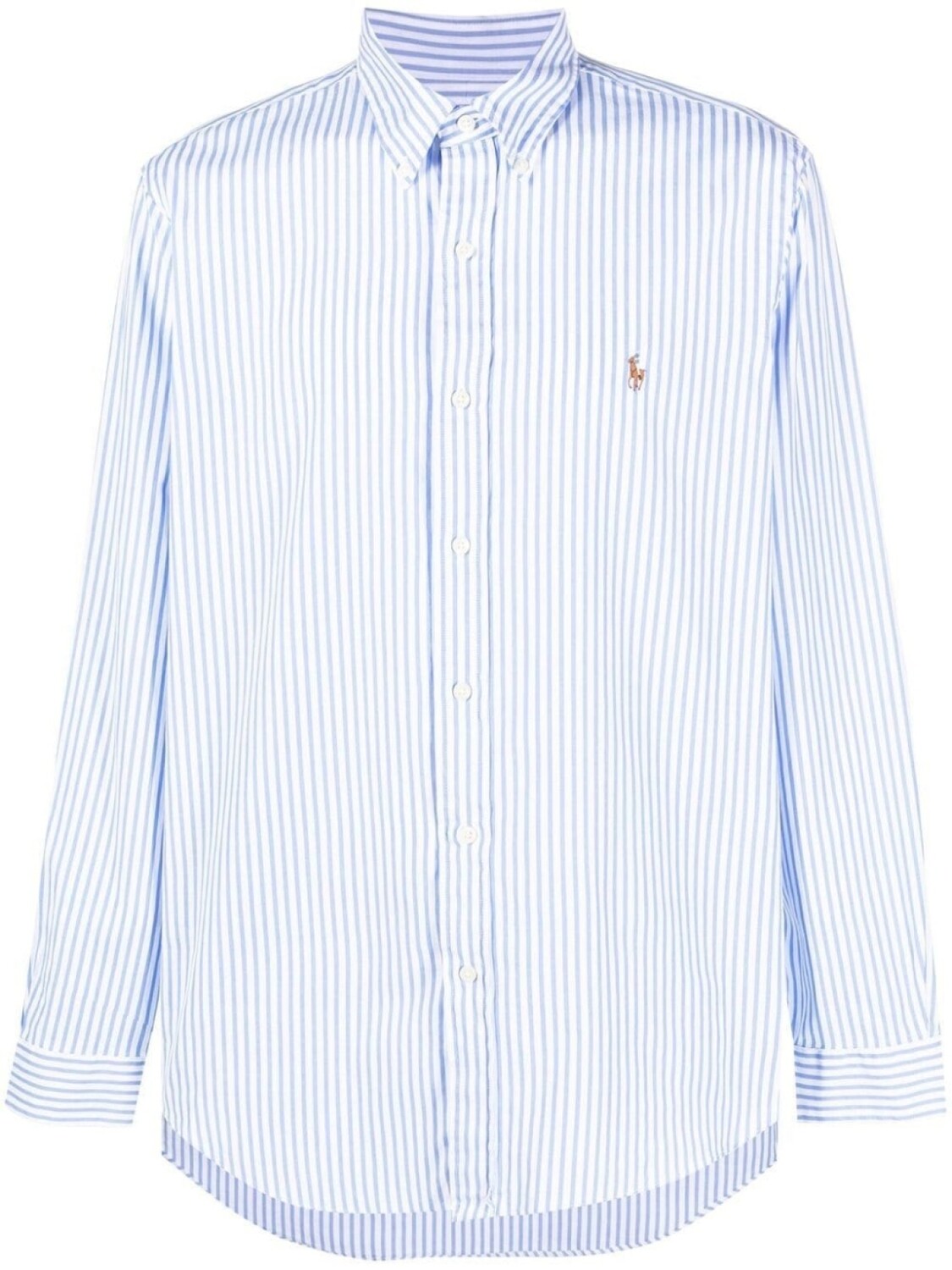 

Polo Ralph Lauren рубашка с вышивкой, синий