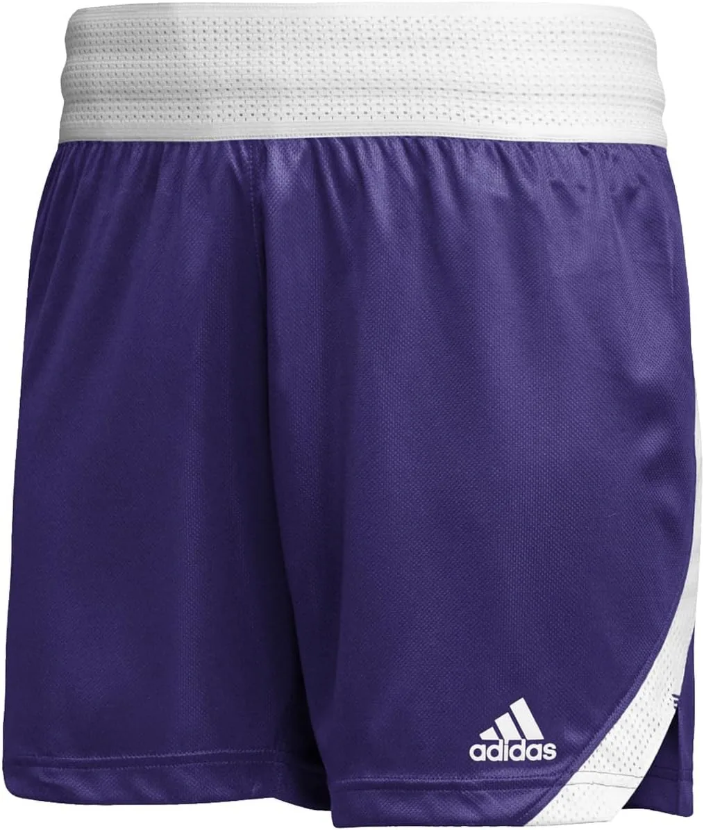 Шорты для баскетбола мужские Adidas Icon Squad, фиолетовый/белый