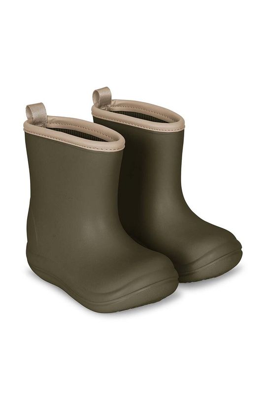 

Детские резиновые сапоги LUC LIGHTWEIGHT RAIN BOOT Konges Sløjd, зеленый