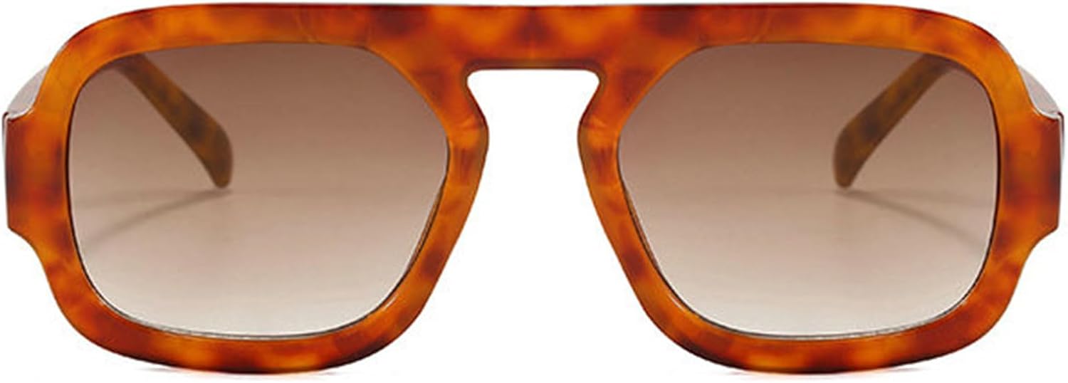 

Солнцезащитные очки Willochra Retro Square для женщин, модные солнцезащитные очки-пилот с градиентным переходом цвета для мужчин, панк-очки, для активного отдыха и путешествий, защита от УФ-излучения, F27, C7