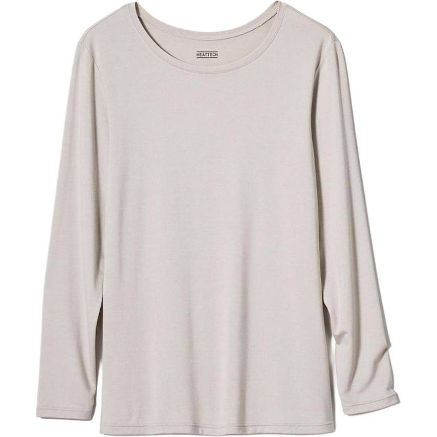 

Футболка женская светло-серая Uniqlo