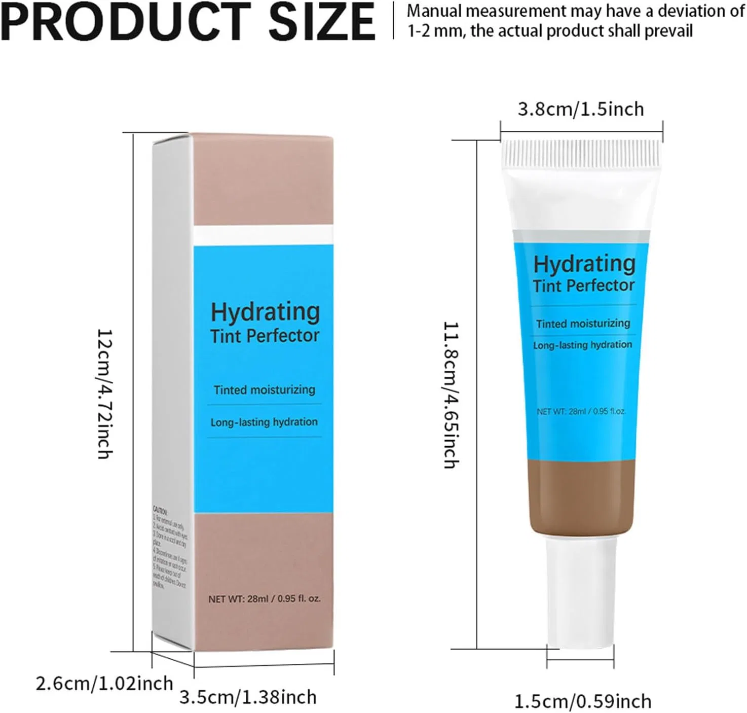 Крем для лица Smallvast — Дневной с тоном Tinted Skin Perfector, 1 г — фото 3