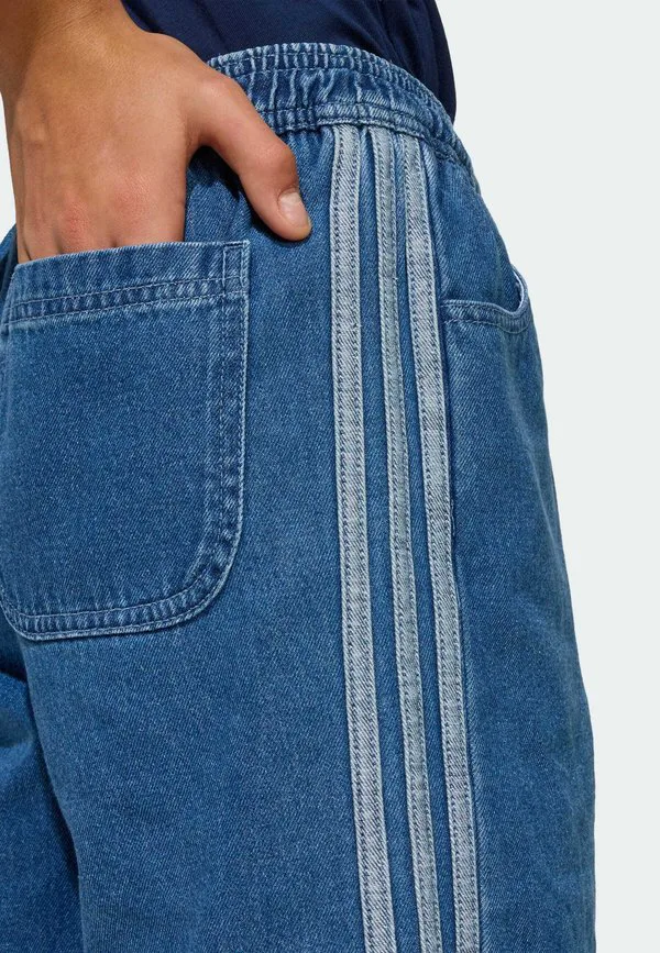 Джинсовые шорты Adidas Originals, Medium Vintage Denim — фото 3