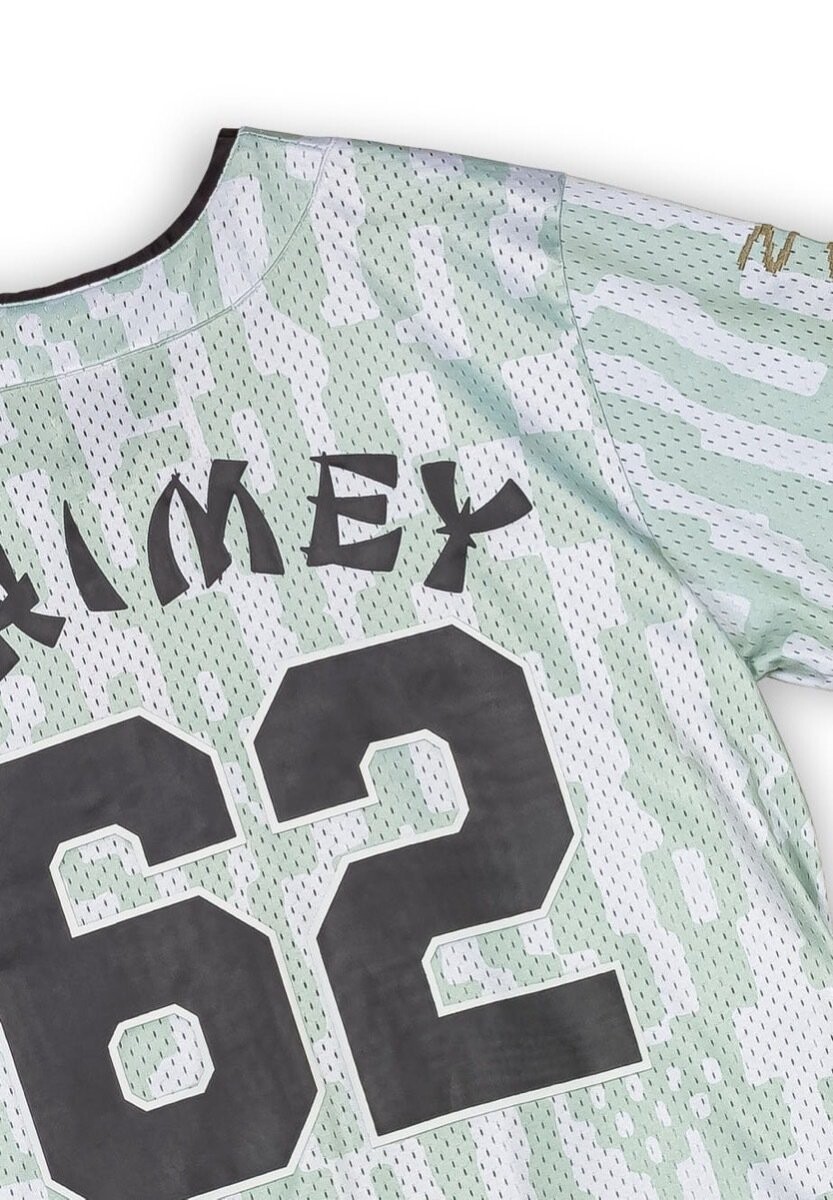 

Рубашка Camiseta Baseball Lucky Dragon Grimey, белый
