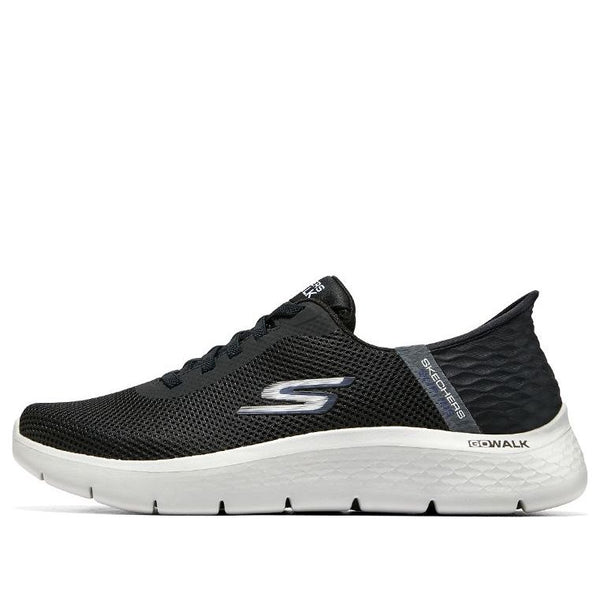 

Кроссовки go walk flex 'black grey' Skechers, черный