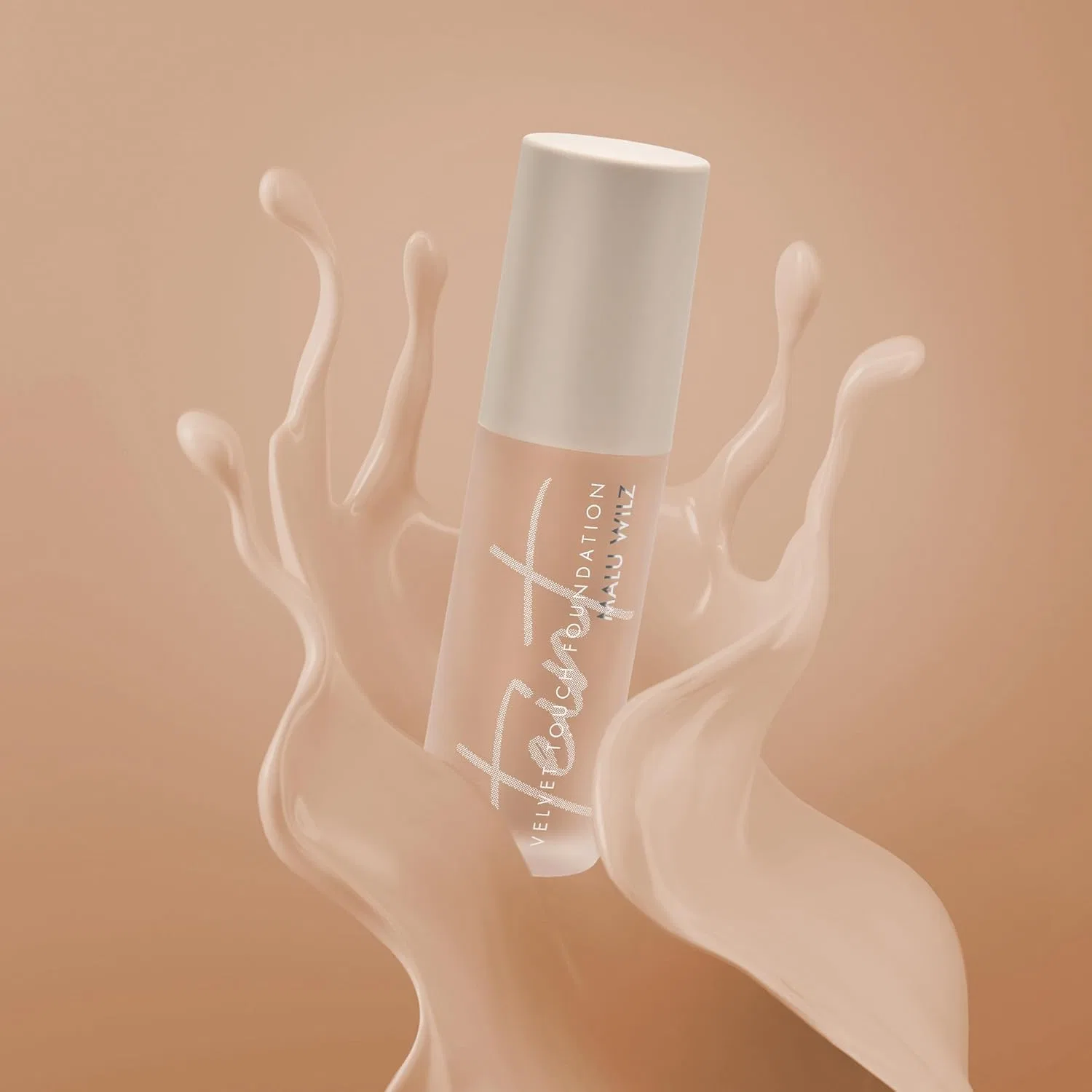Тональный крем Malu Wilz Velvet Touch Foundation True Dark Sand 07 Malu Wilz, 07_True Dark Sand — фото 2
