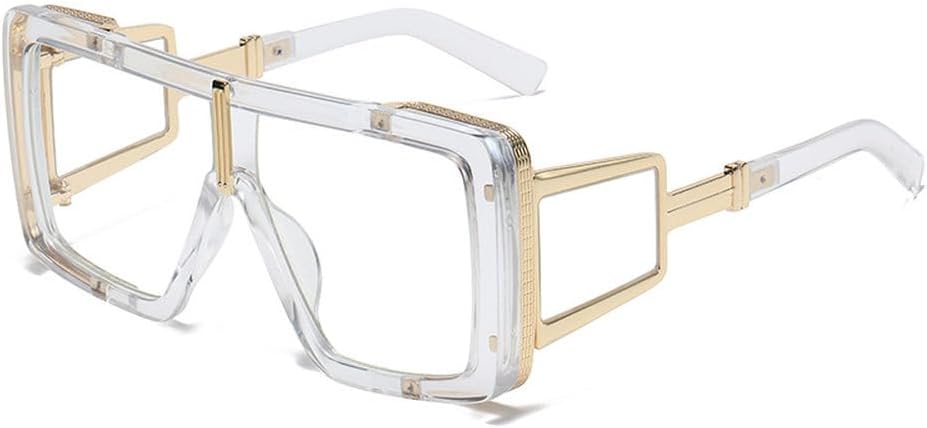 

Модные солнцезащитные очки большого размера с плоской верхней частью для женщин, классические роскошные солнцезащитные очки в стиле ретро для мужчин с принтом, большие оправы HVTVTLA, C7