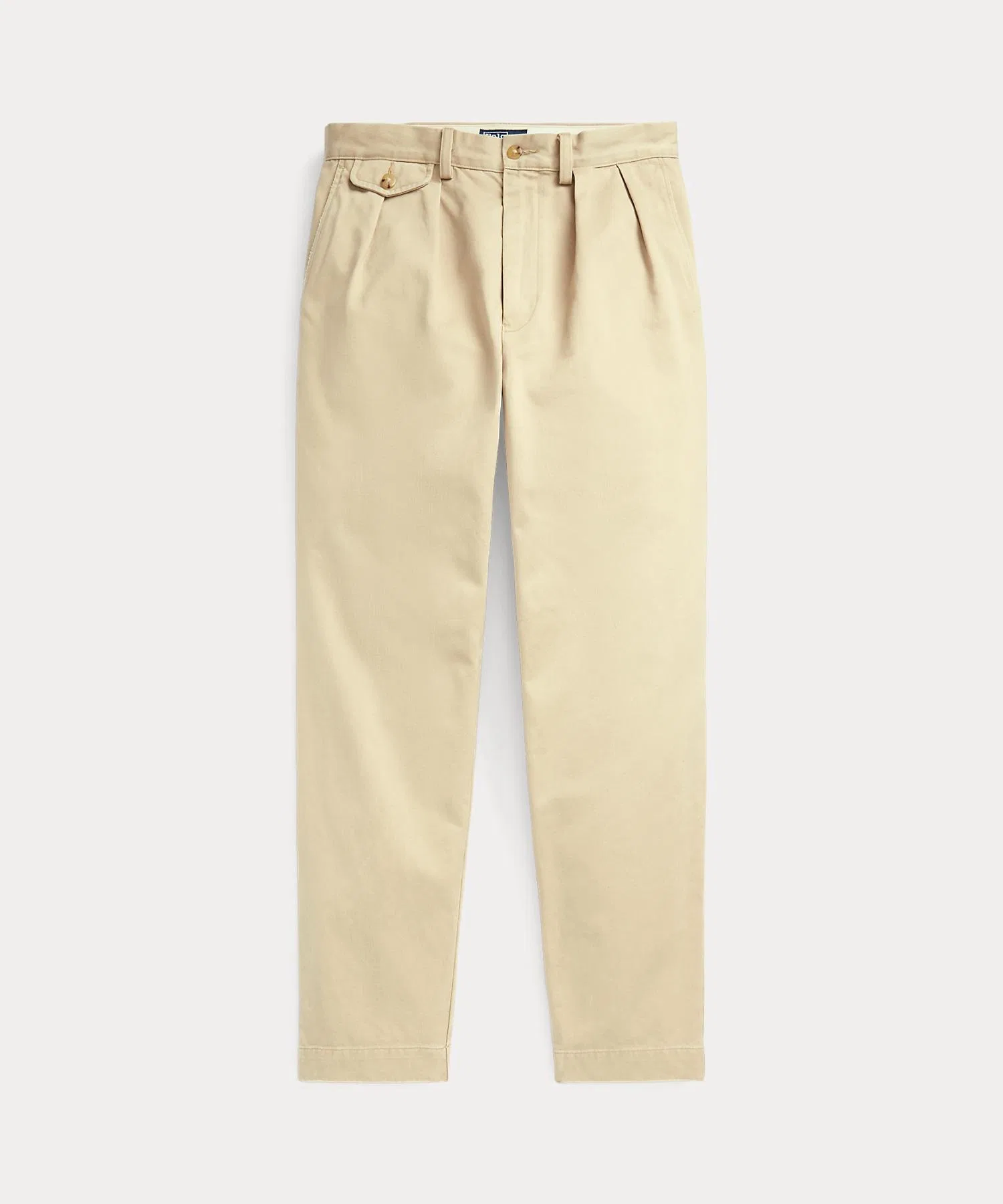 Мужские брюки-чинос POLO RALPH LAUREN хлопковые коричневые — фото 2