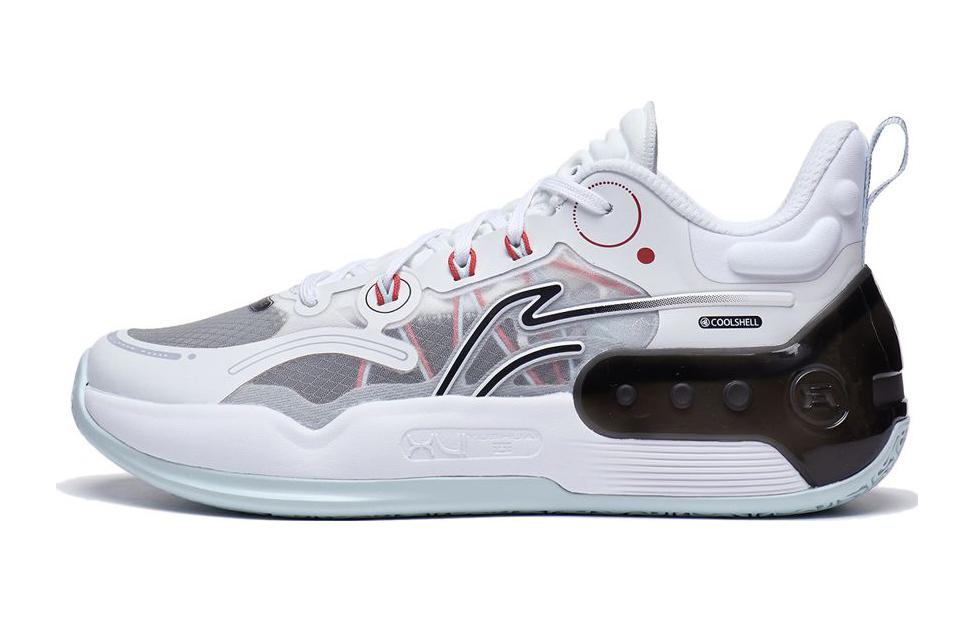 

LINING YOUNG YuShuai 16 V2 нескользящие амортизирующие износостойкие низкие баскетбольные кроссовки White Black