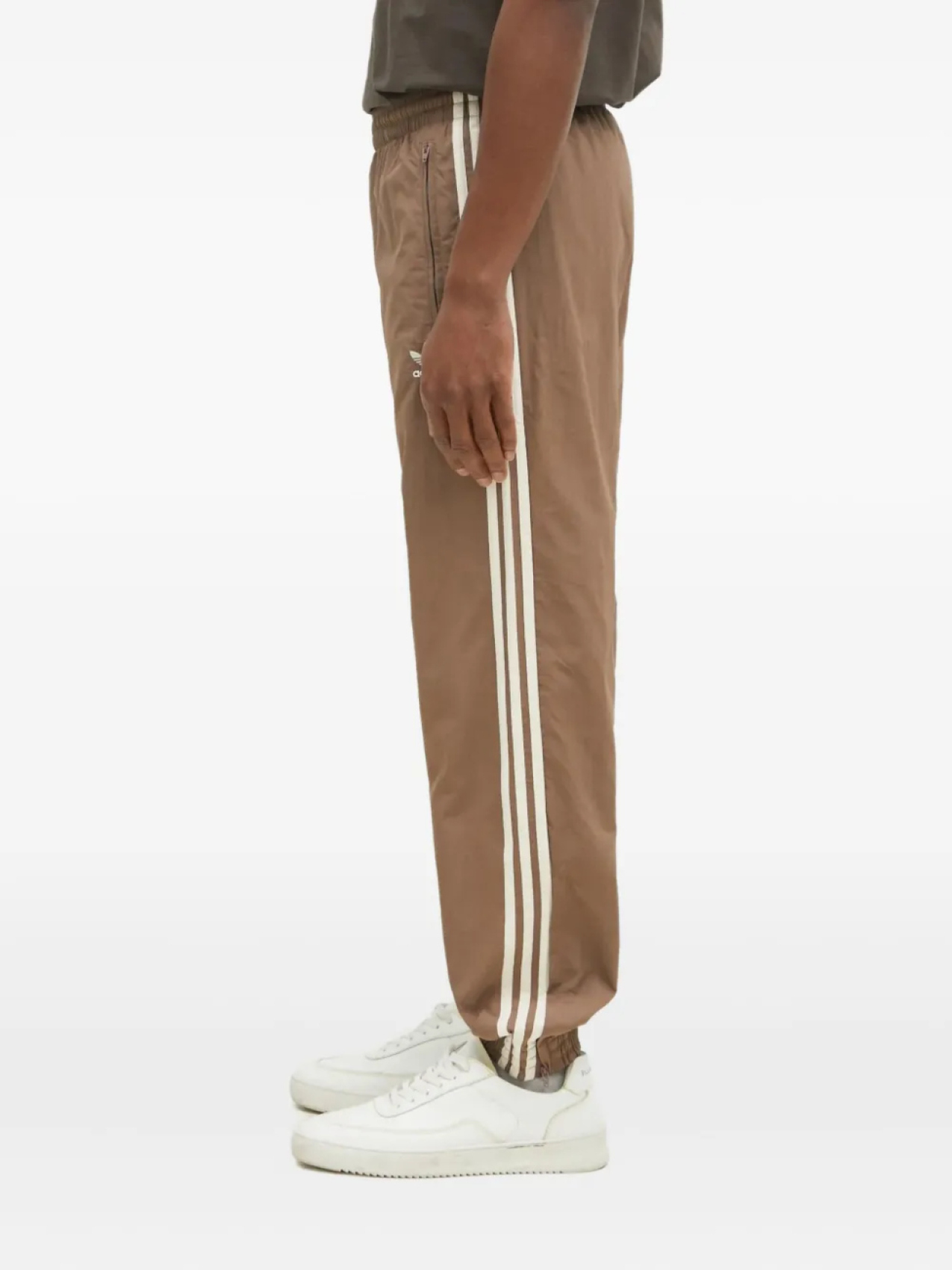 

Adidas спортивные брюки с полосками 3-Stripes, коричневый
