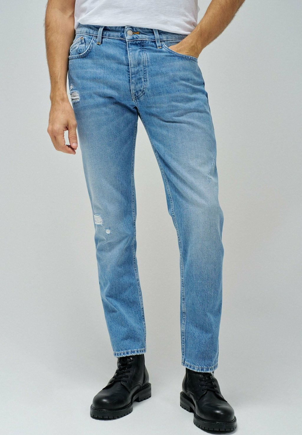 

Джинсы прямого кроя Salsa Jeans, синий