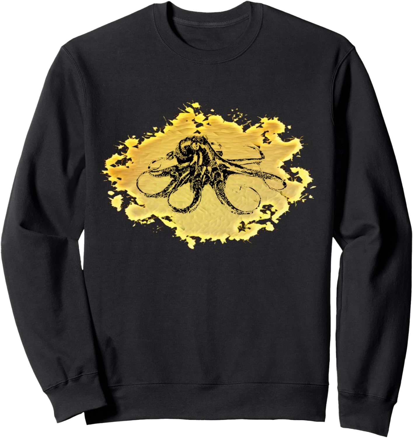 

Толстовка с изображением осьминога, кальмара, глубоководного океана, щупалец Octopus, Squid Gift, Christmas | Birthday, черный