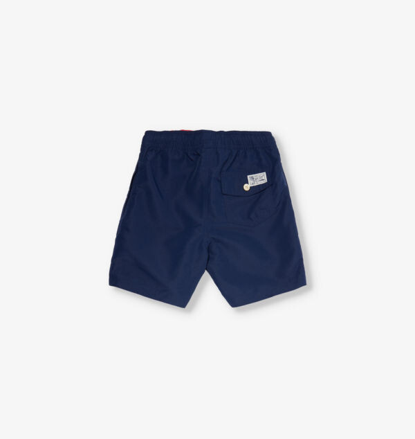 Плавки-Шорты Brand-Embroidery прямого кроя для детей 2–7 лет Polo Ralph Lauren, синий — фото 3