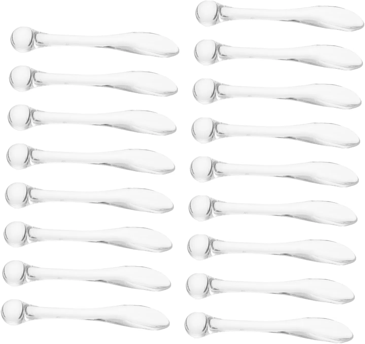 Лопатка для крема MUSISALY акриловая 8x1.5x1 см