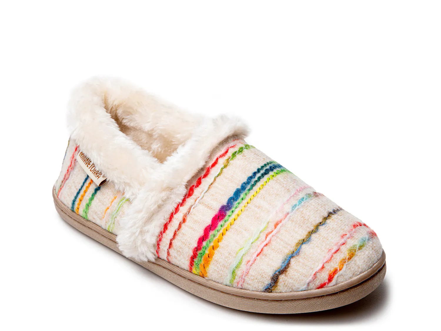 Тапочки Dina Slipper Minnetonka, кремовый