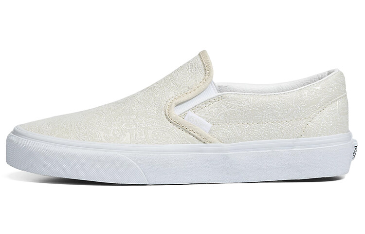 Классические туфли-лодочки «Princess Paisley - Bone White» Vans