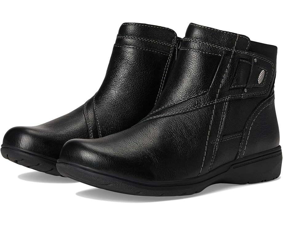 Ботинки женские Clarks Carleigh Style кожаные, черный