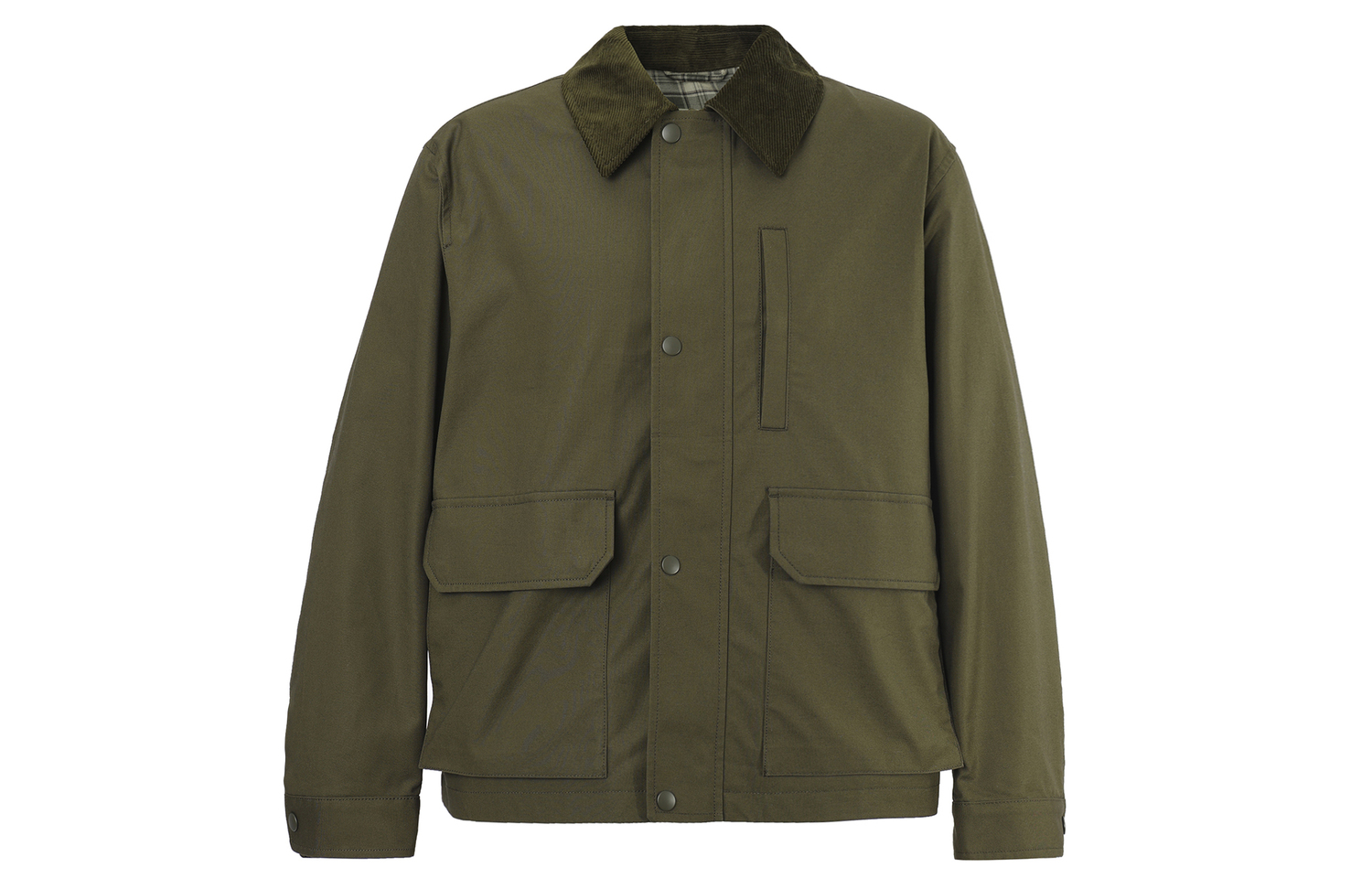 

UNIQLO Куртка унисекс темно-оливковая, Dark Olive