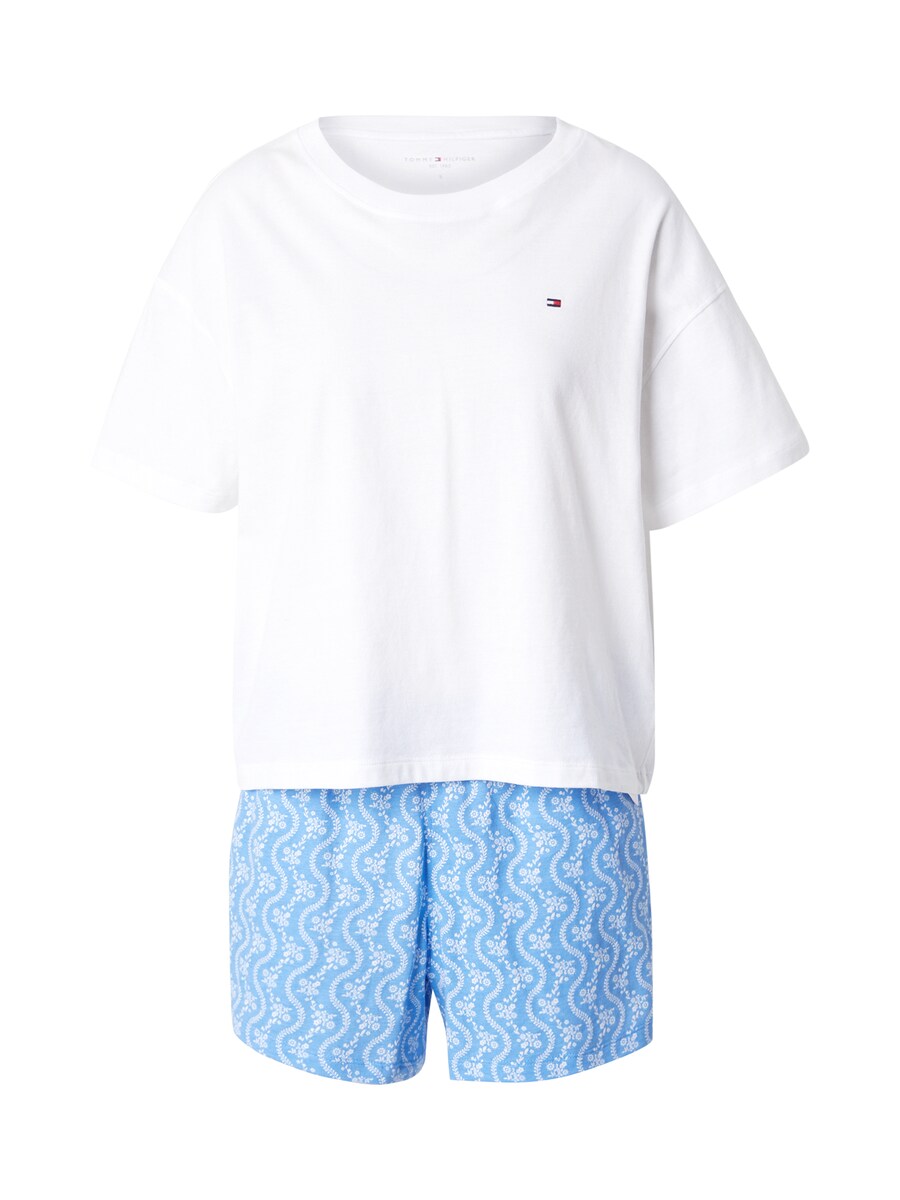 

Короткий пижамный комплект Tommy Hilfiger Underwear, белый