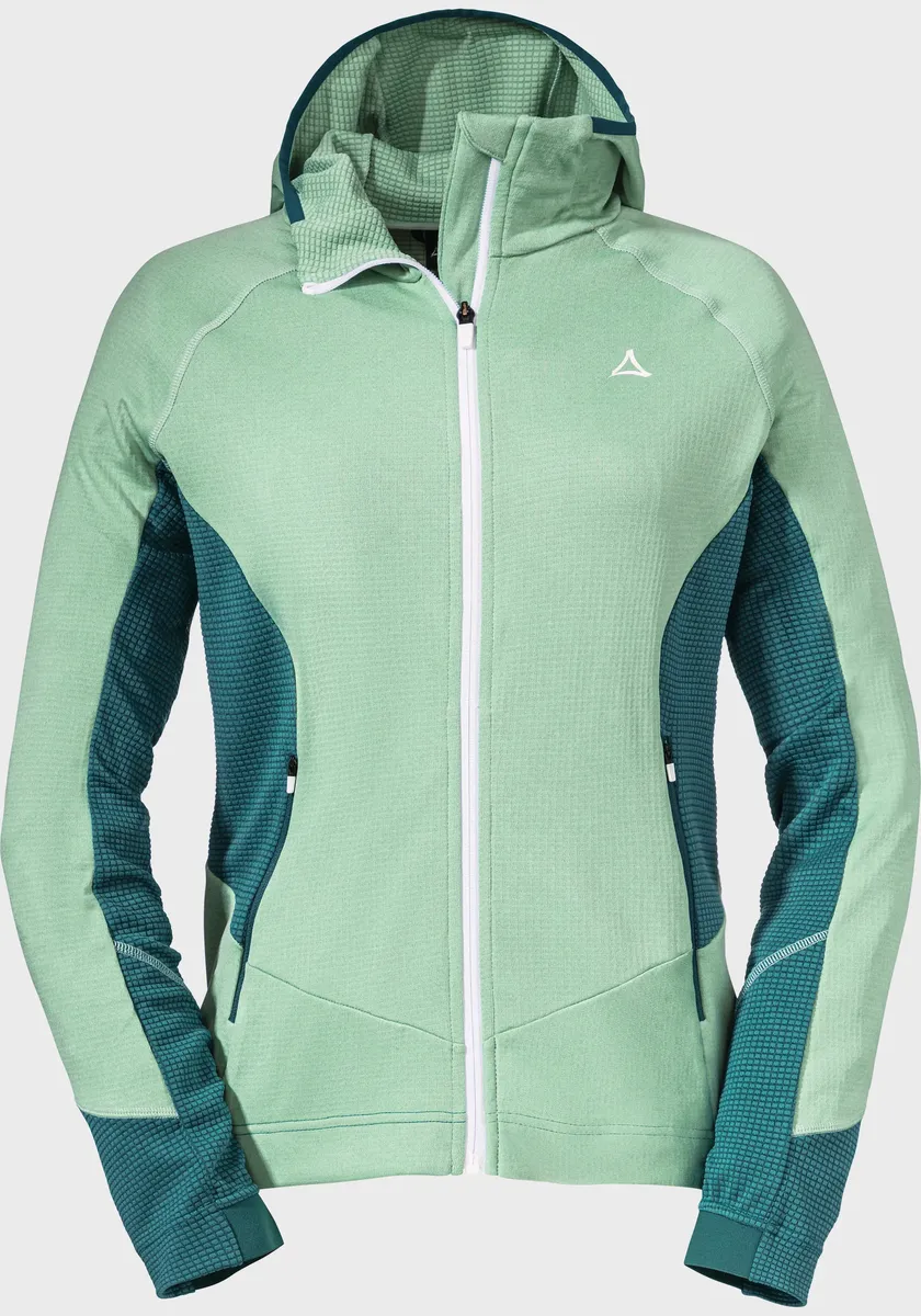 

Флисовая куртка Schöffel "Fleece Hoody Forillon L", с капюшоном, зеленый