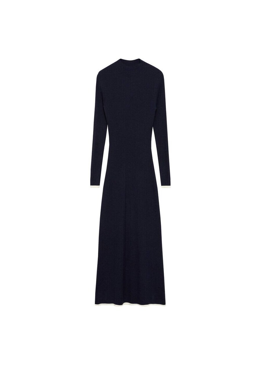 

Вязаное платье MANGO Knitted dress Depaul, морской синий