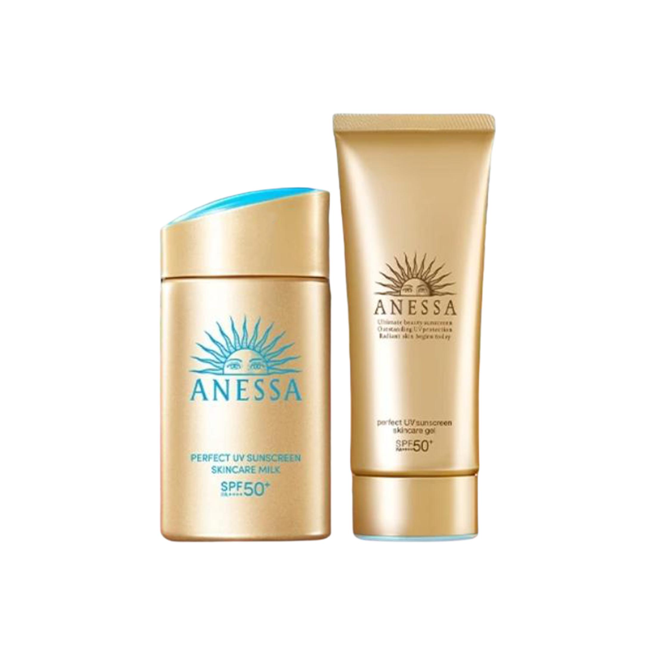 

ANRESHA Jisoo гель солнцезащитный увлажняющий стойкий 60мл+90г ANESSA