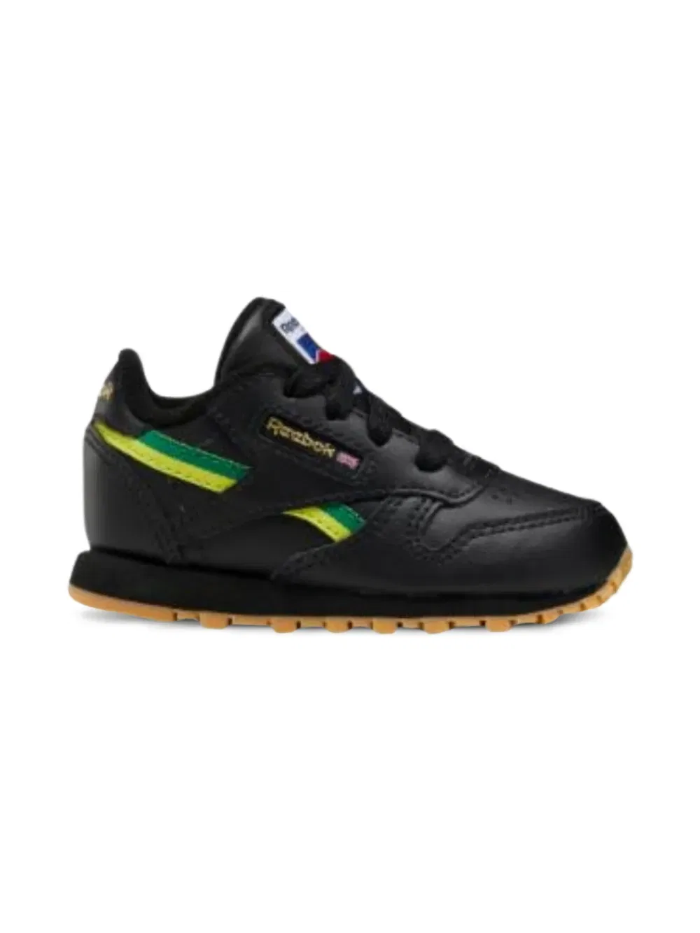 Классические кожаные кроссовки TD Reebok Kids, черный