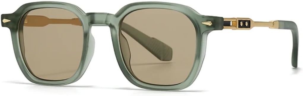 

Солнцезащитные очки с защитой UV400 | Компактная легкая оправа, цветные линзы | Для женщин и мужчин, для занятий спортом на открытом воздухе и вождения DSVIGF, Army Green