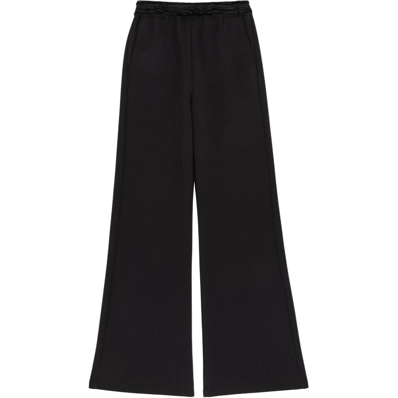 

Брюки женские Mm6 Maison Margiela с широким низом, черный