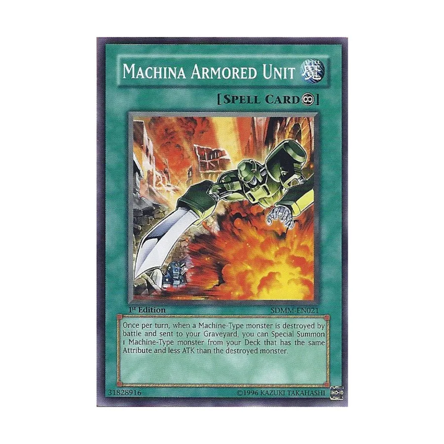 

CCG Бронетанковый отряд «Машина» (обычный), Yu-Gi-Oh - Structure Deck - Machina Mayhem - Singles