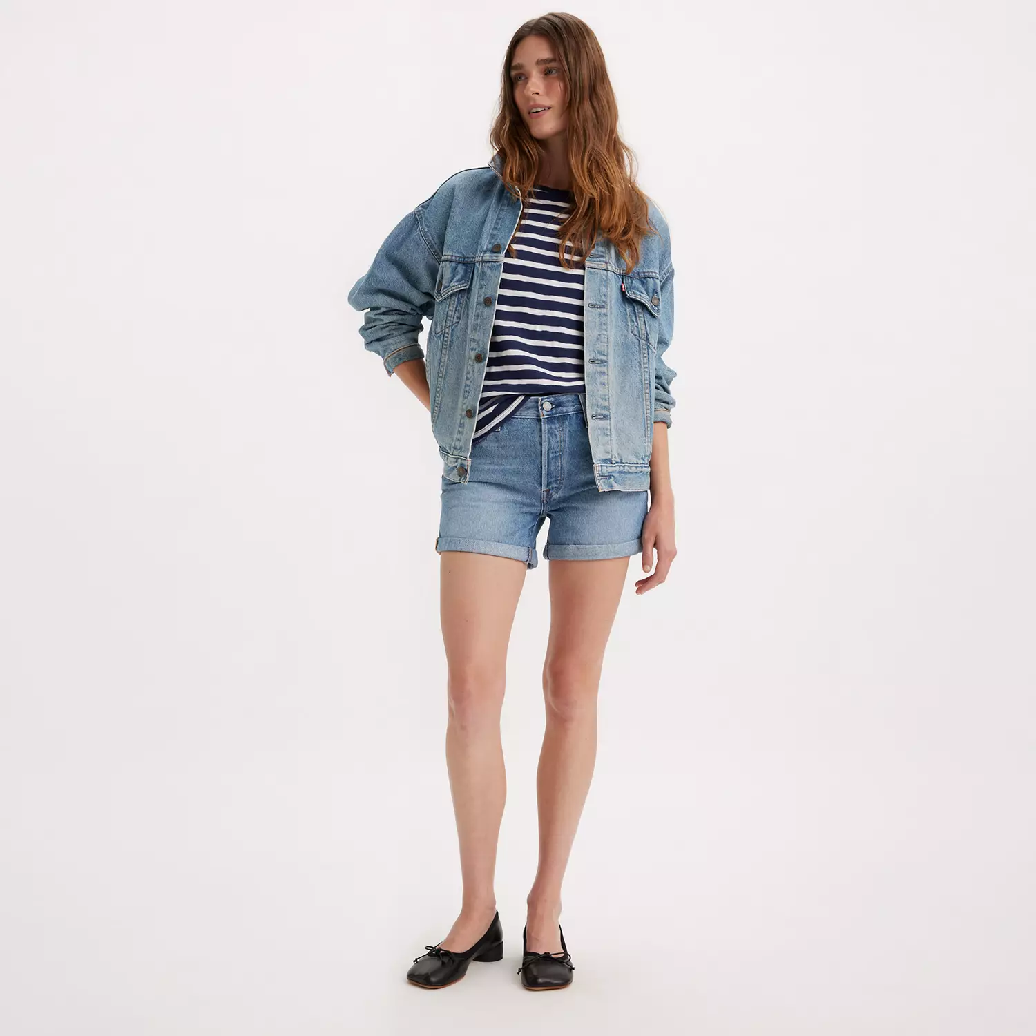 

Женские шорты 501 в рулонах Levi's, цвет Must Be Mine - Medium Wash