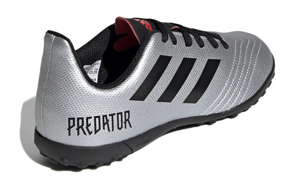 Кроссовки Predator 19.4 TF boots Adidas, серебряный — фото 4