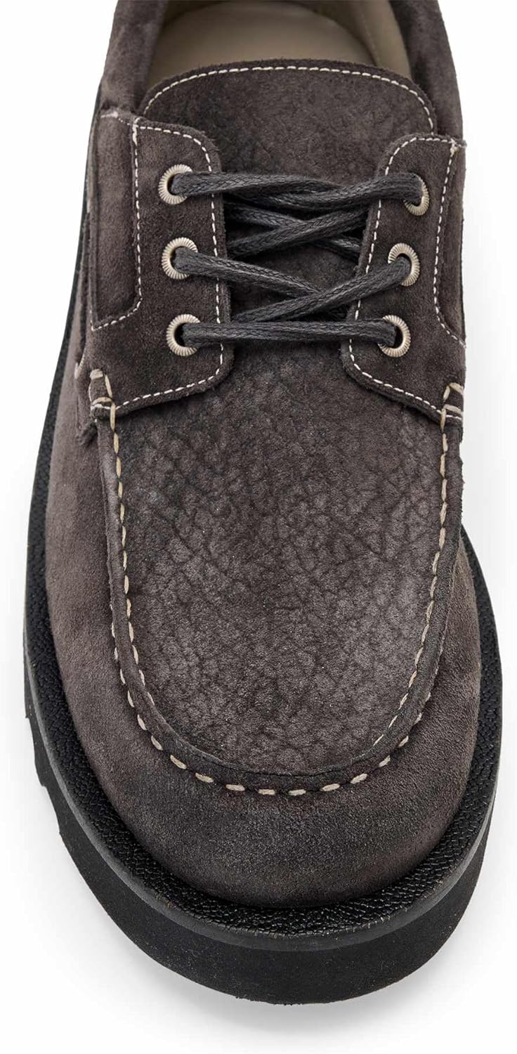 Кроссовки AllSaints Men's Skiff Suede Shoe, серый — фото 4