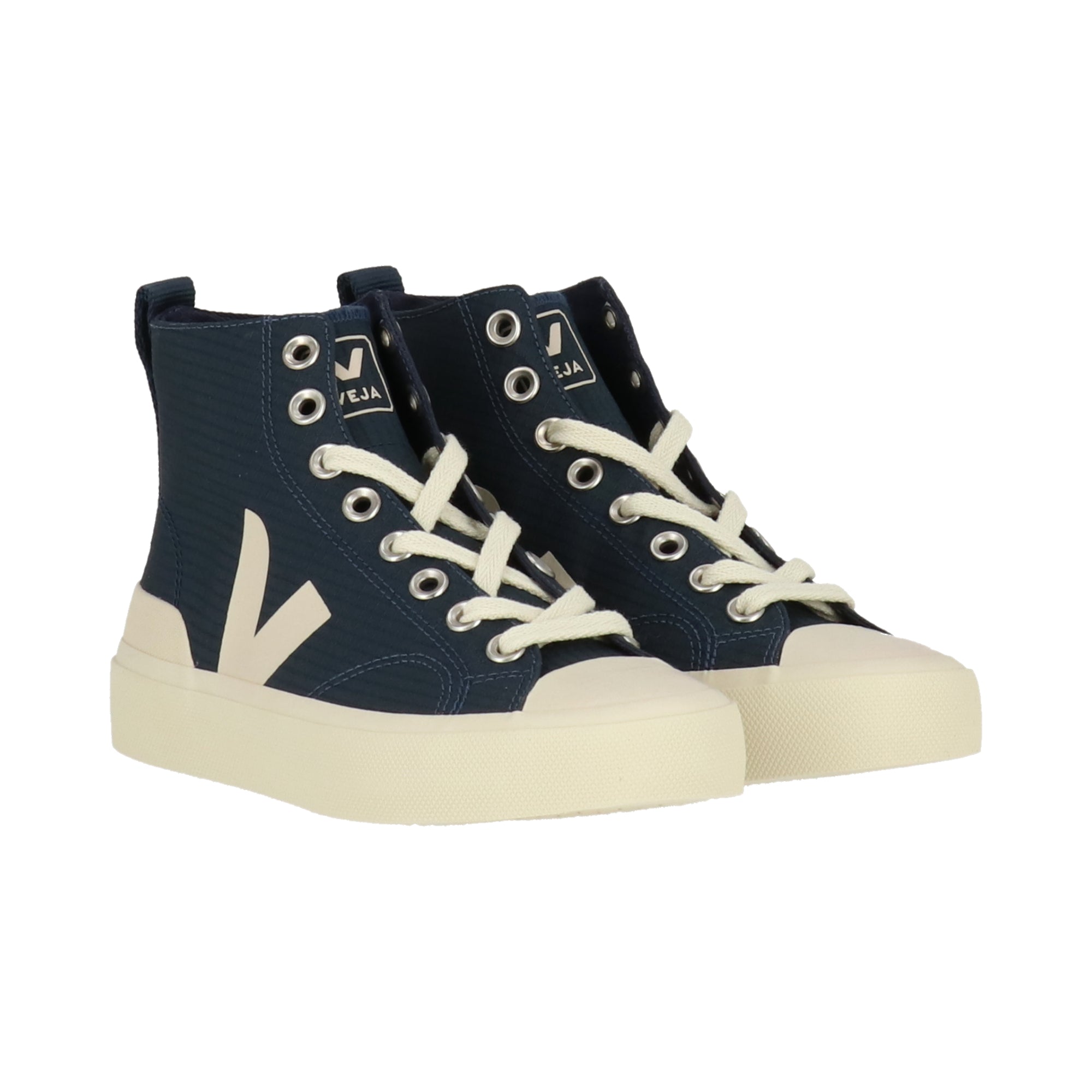Женские синие кроссовки Veja