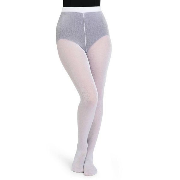 

Профессиональный глиттерный тайт - adult Capezio, White