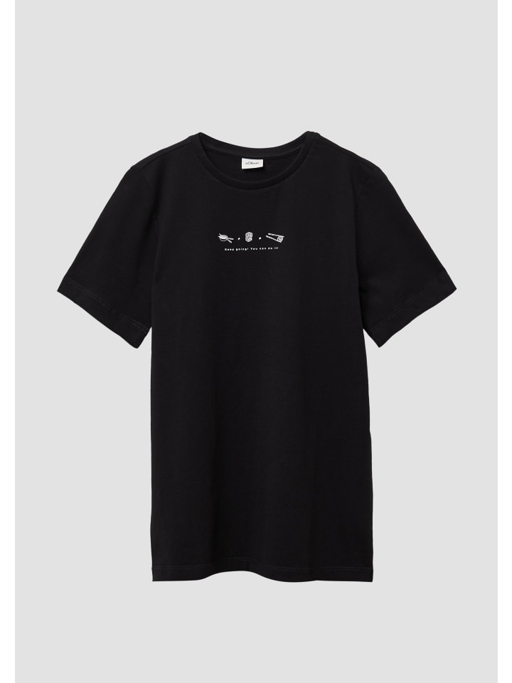 

Футболка s.Oliver, черный