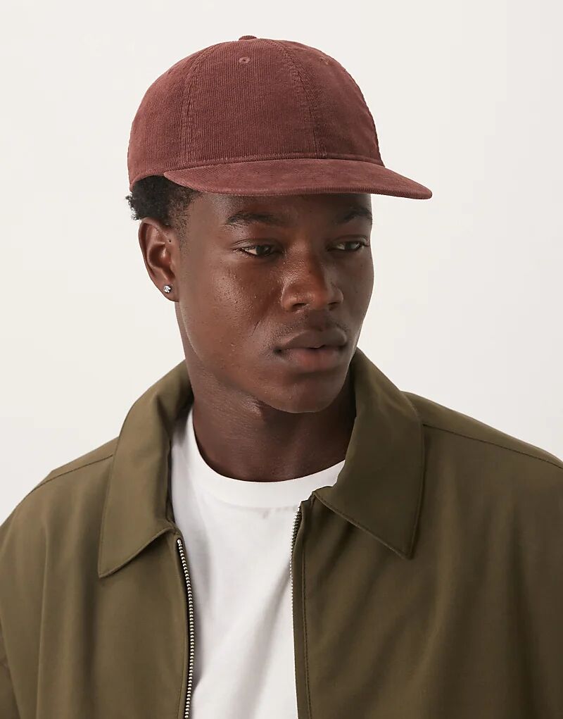 

Кепка ARKET cord бордово-красного цвета