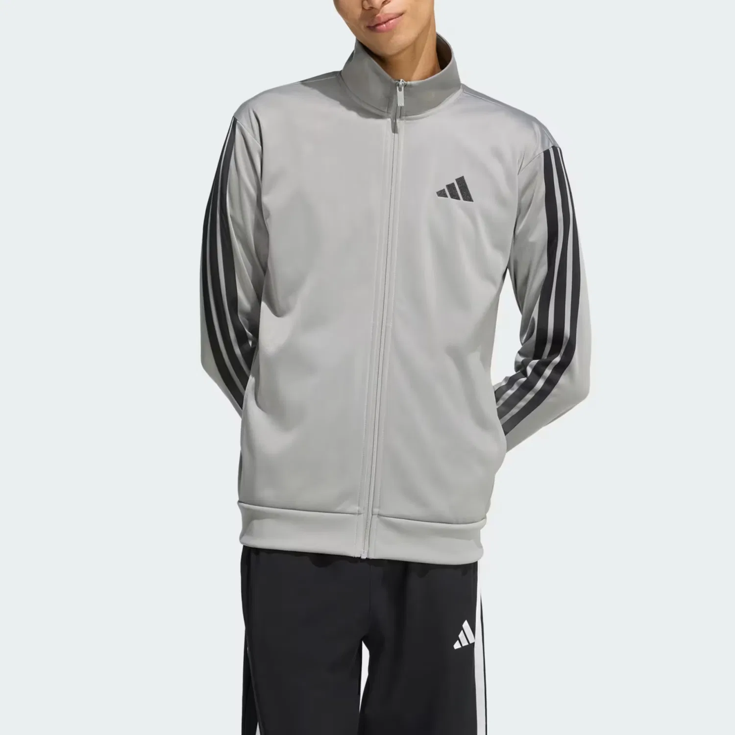 Куртка Sportswear FW25 DAYREADY TRACKTOP мужская Adidas, Charcoal Gray — фото 3