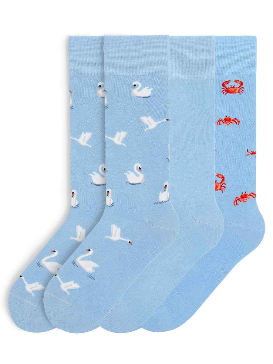 

Носки Von Jungfeld Classic & Icons Socken Bundle, светло-голубой