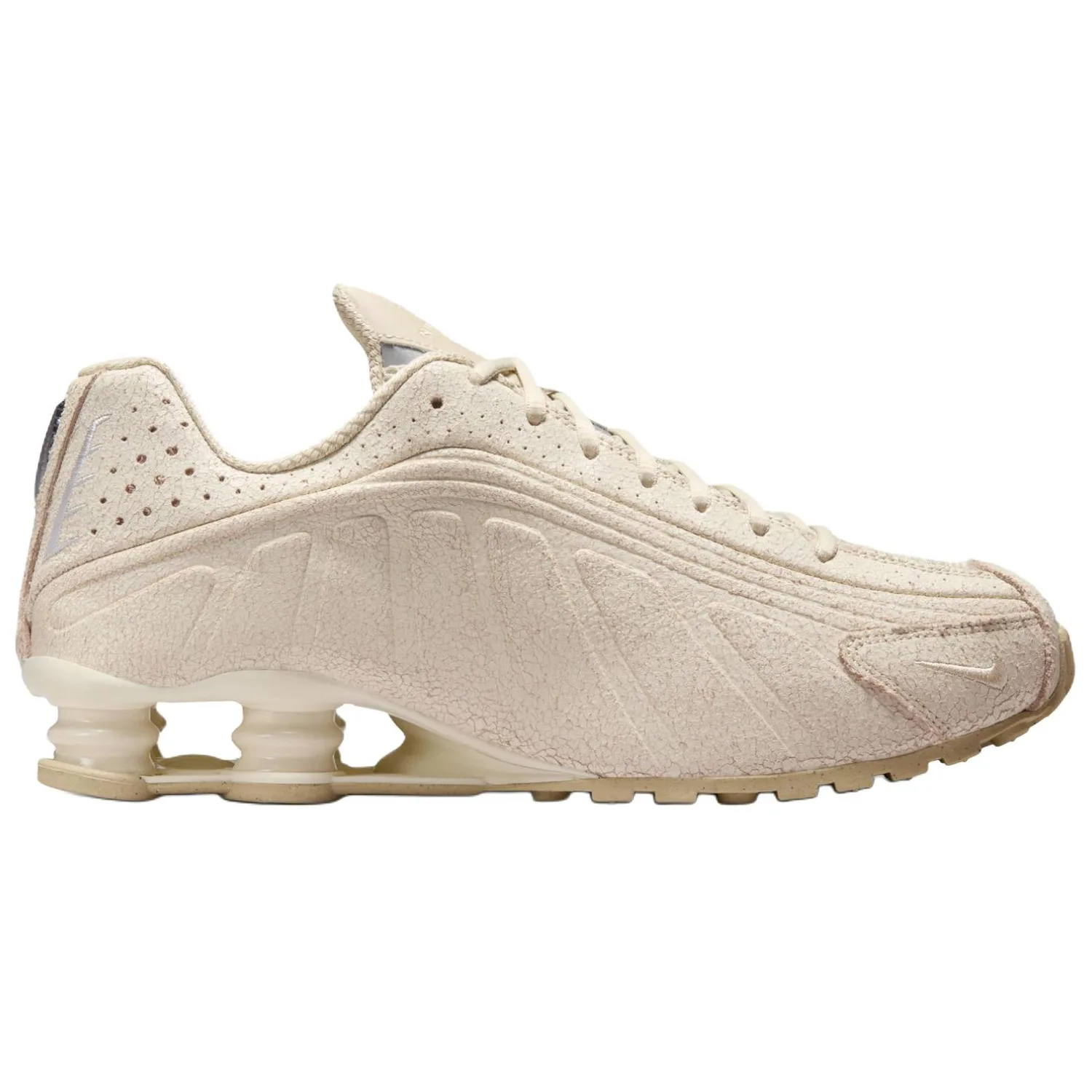 Nike Shox R4 Rebound кроссовки для бега мужские beige — фото 3