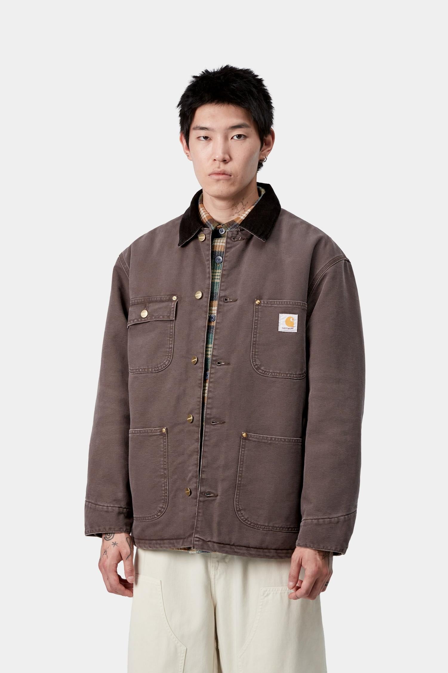 

Рабочее пальто OG Chore (зимнее) из органического хлопка Dearborn Canvas (100%) Carhartt, мультиколор