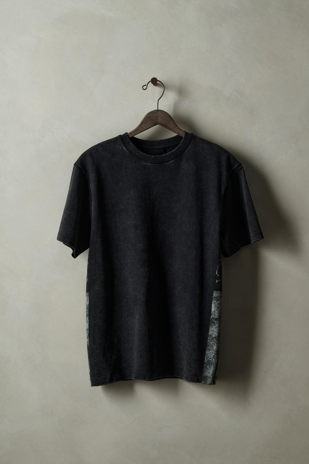 

Футболка с графическим принтом x sr_a ZARA, цвет Dark anthracite