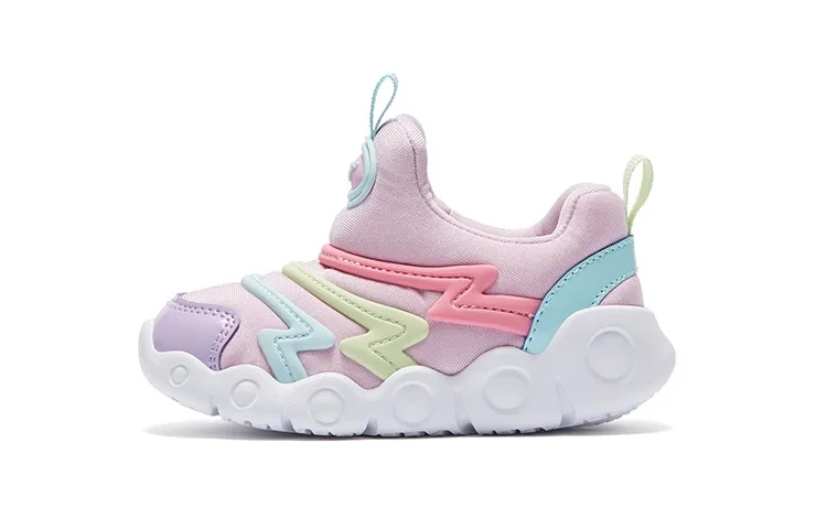 361°KIDS Slip Resistant Cushioning Abrasion Resistant Breathable Casual Shoes Pink Green Kids'
