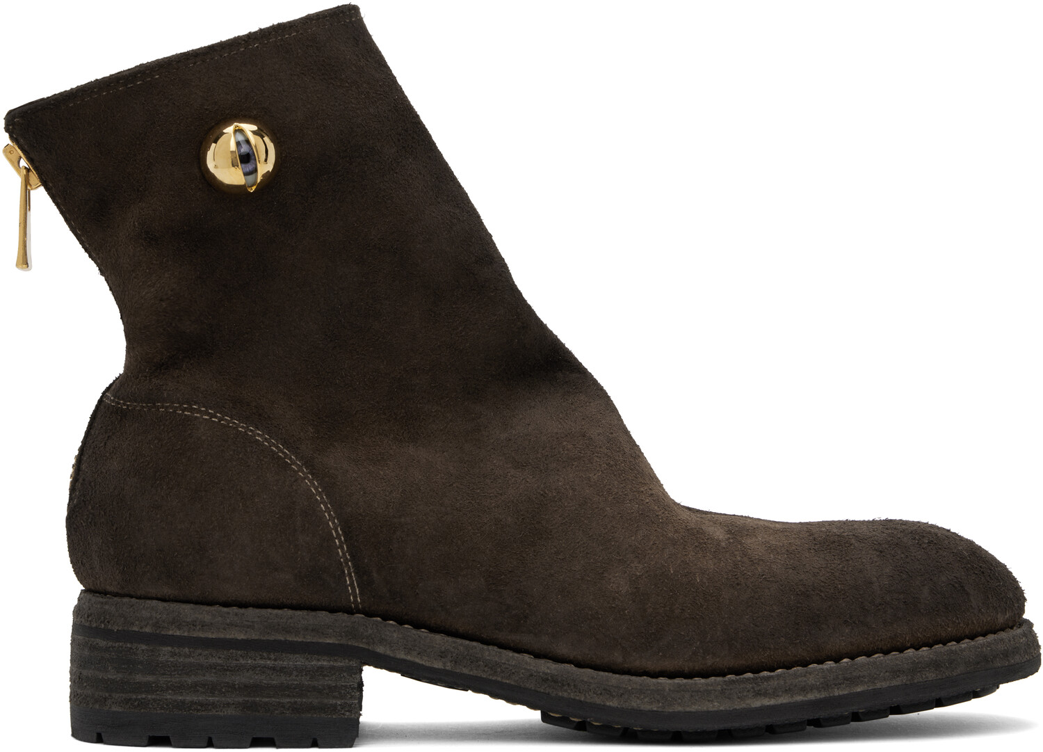 

Коричневые сапоги Guidi Edition UC1D4F01-1 UNDERCOVER