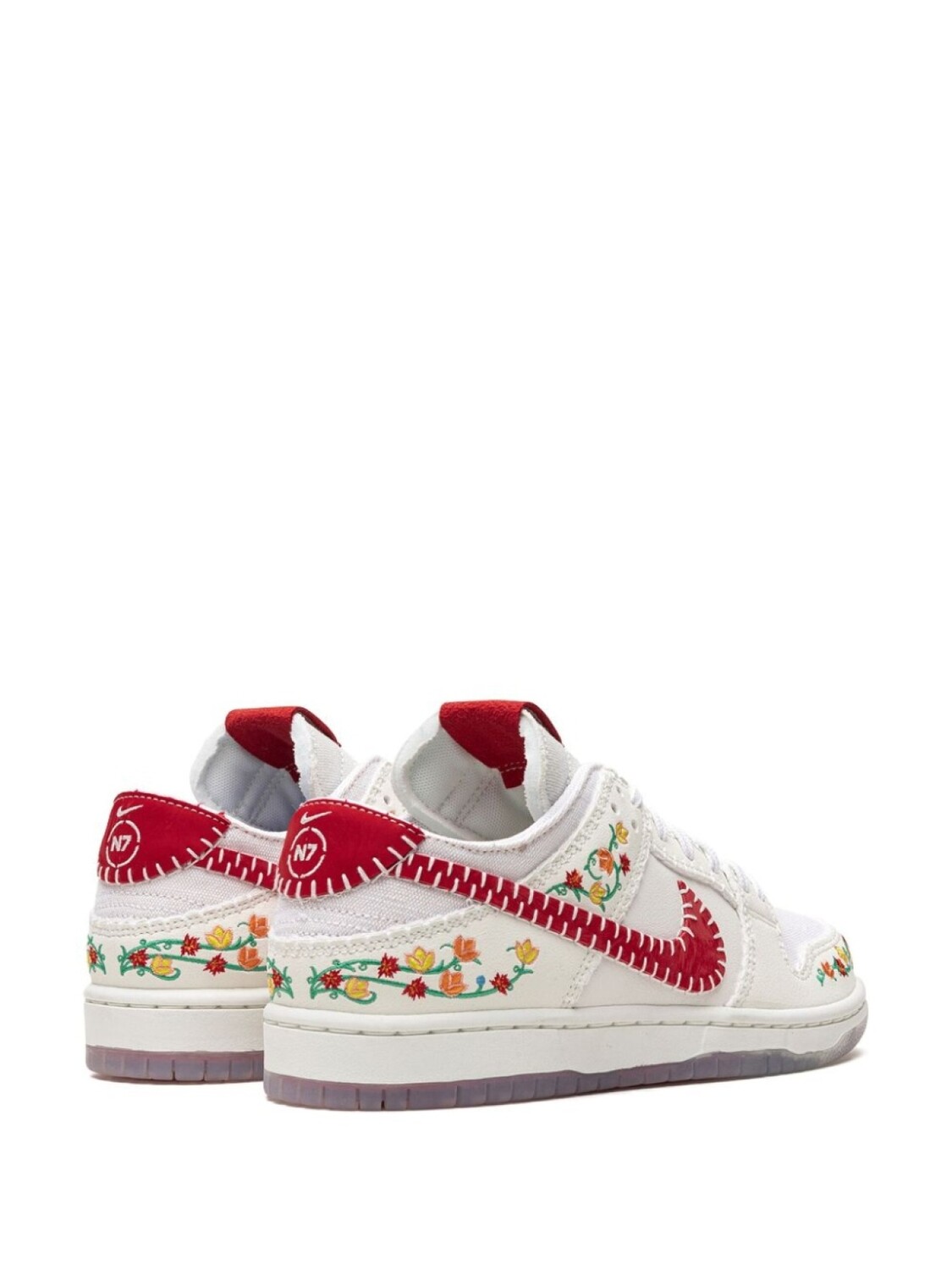 Кроссовки Dunk Low N7 Nike, бежевый — фото 3