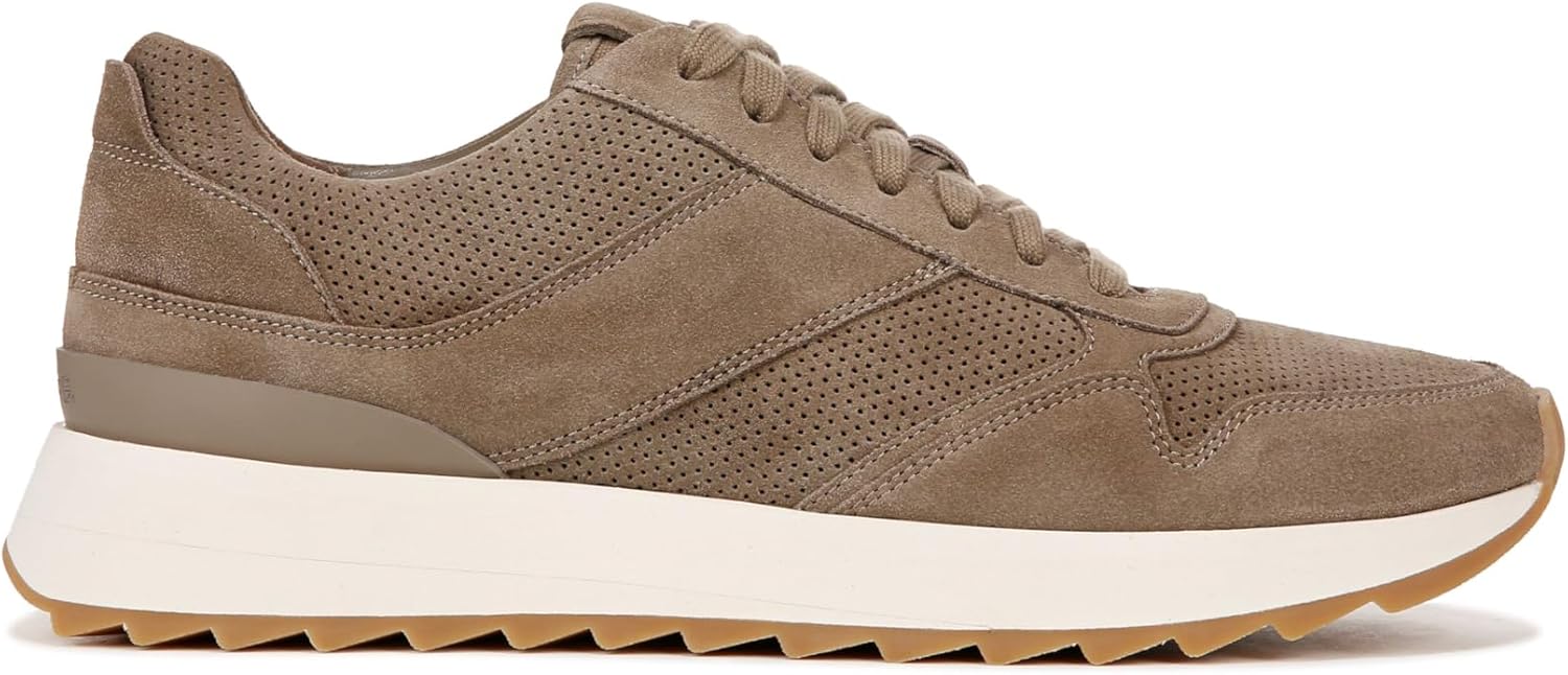 Кроссовки Vince Mens Edric на шнуровке, Flint Suede — фото 4